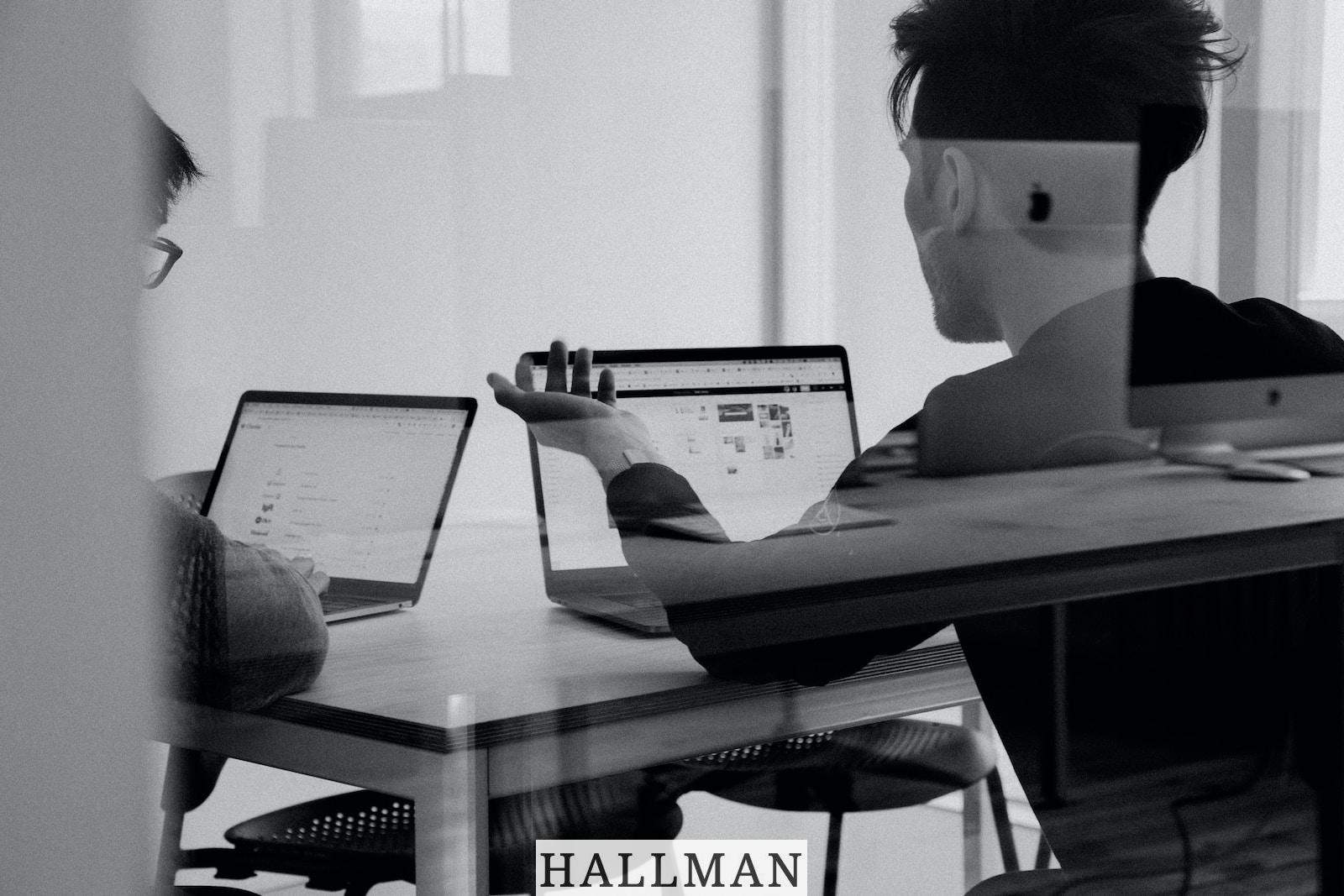 man using MacBook